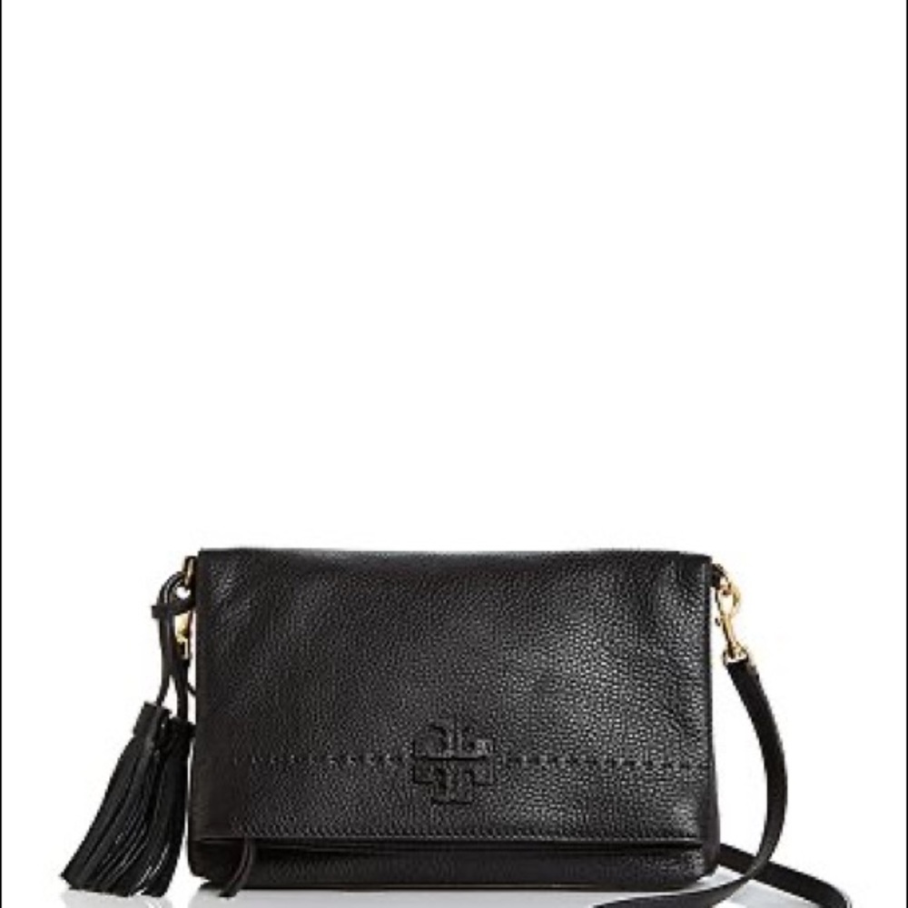 Tory Burch Mcgraw Foldover Crossbody Bag Gem